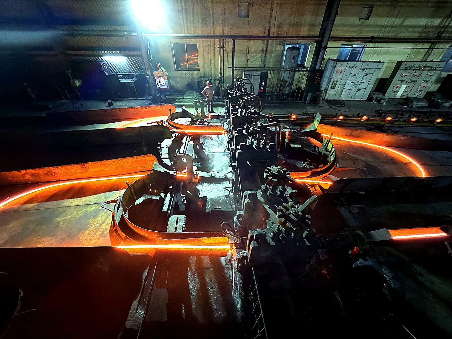 Rolling mill operations — Tusker TMT production