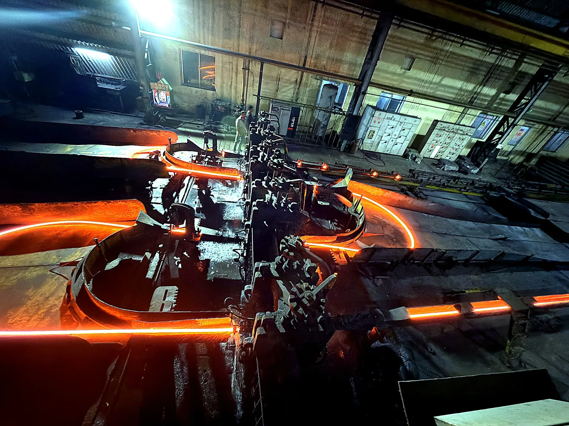 Rolling mill production